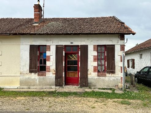 Centre-ville, maison de plain-pied 2 chambres