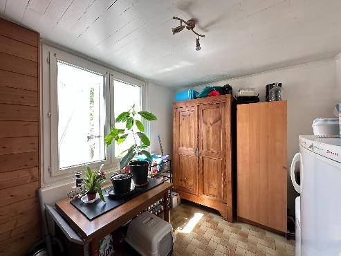 Maisonnette habitable de suite, 2 chambres et jardinet
